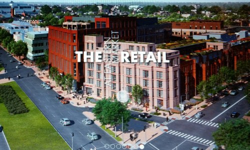 View of Hine Project Looking Northwest .  Image from At Eastern Market website - see link below