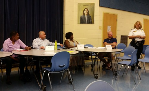 New MPD First District Commander Morgan Kane was introduced to the ANC6A community last Thursday.  She succeeds former Commander Robert Contee who was promoted to assistant chief.  Kane is an 18 year veteran of the force.  Her first post after graduating from the Police Academy was to the First District.  