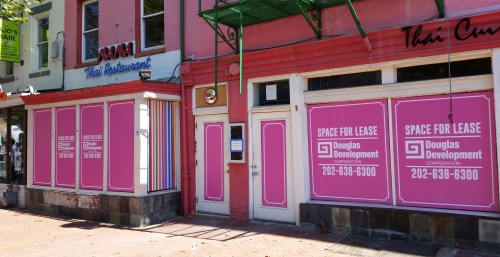 Douglas Development has plans - reported to include residential - for the former Na Na Thai Restaurant on Barracks Row