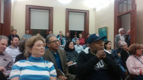 More than 50 residents turned out for the Monday night meeting.