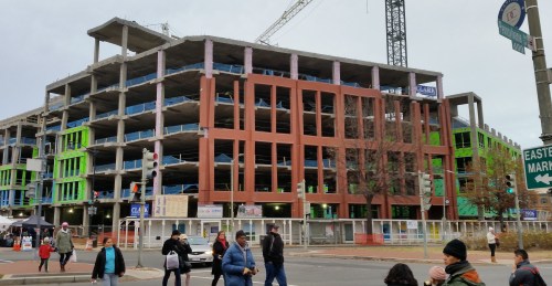 The Hine Project from 7th and Pennsylvania Avenue, SE, circa 3:30pm, December 11, 2016