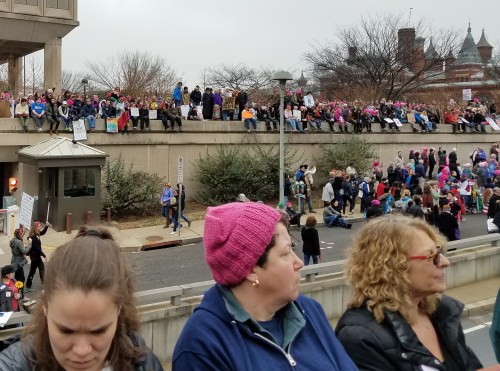 Our progress toward 14th Street was halted by the closed 9th Street Expressway, but going onto the Expressway allowed access to L'Enfant Plaza.