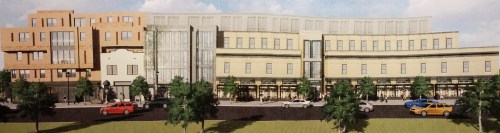 This view shows how the proposal fits into the Frager's block.