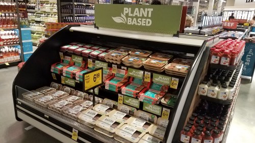 Plants disquised as meat.